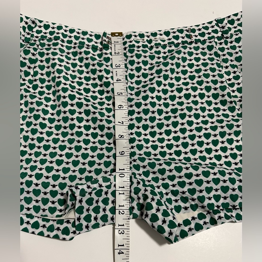 🍀🐝 J. Crew Collection Honeypie Bee & Hearts Shorts - Size 0🐝🍀 - Picture 11 of 15